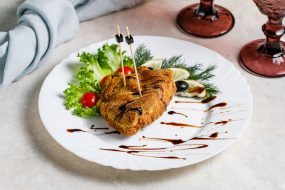 Свиной кармашек с сыром